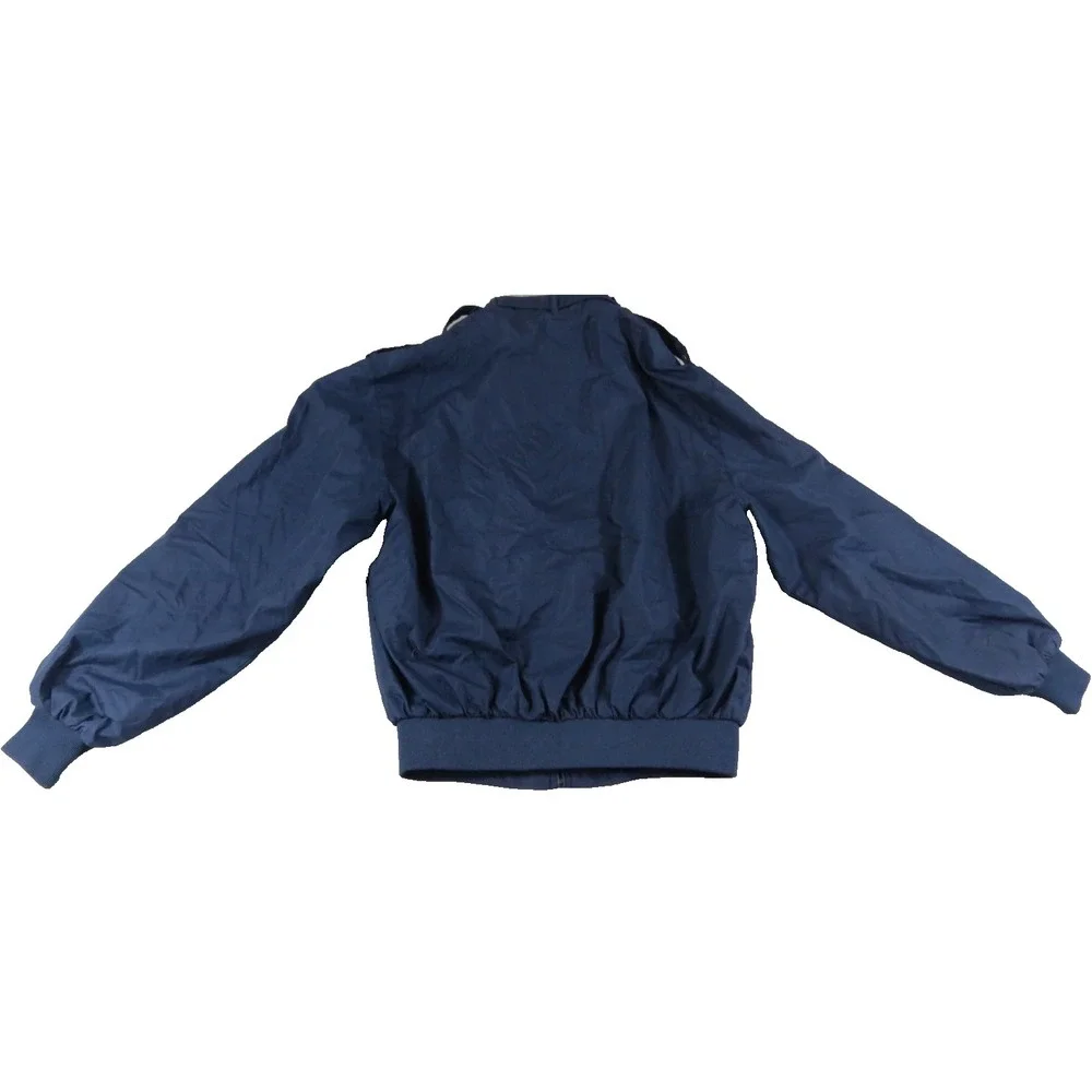 VTG 80s Members Only Jacket Men 40 Navy Blue Iconic Racer Bomber Harrington Coat